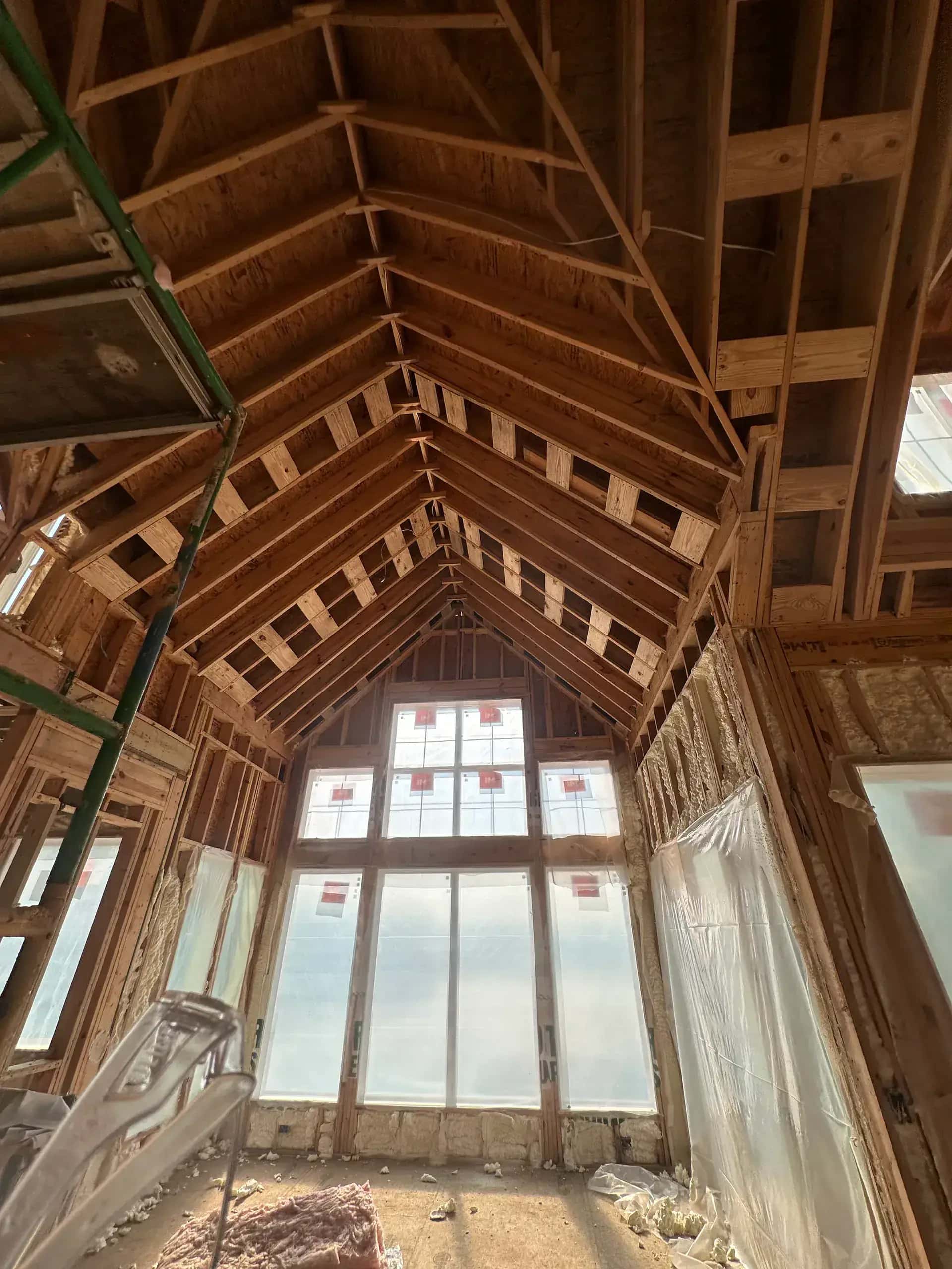 Wall-Strengthening Spray Foam — premium Metro Detroit install