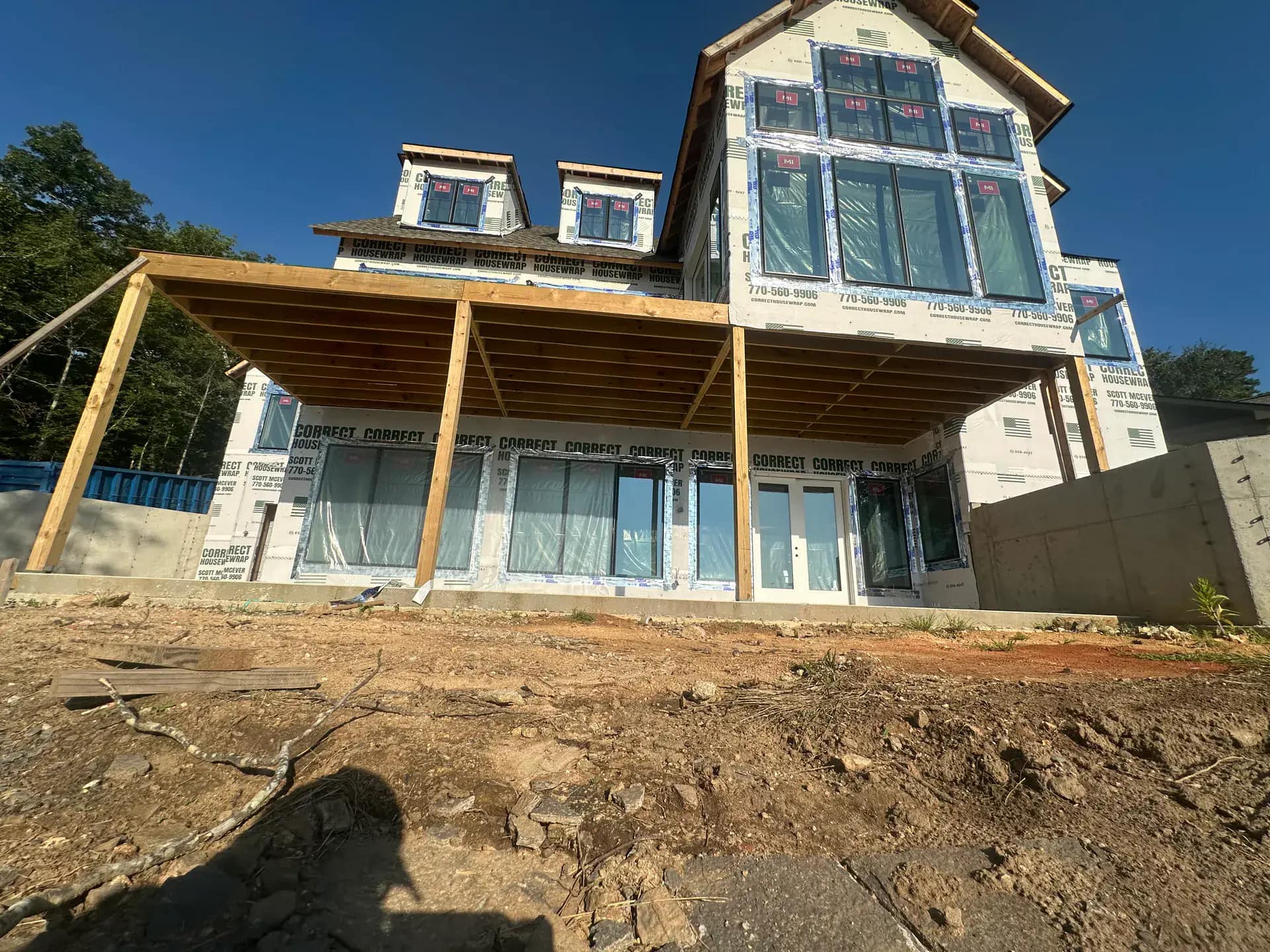 Premium spray foam project completion with photo documentation for warranty
